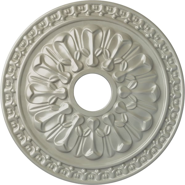 Ekena Millwork Warsaw Ceiling Medallion (Fits Canopies up to 3 1/2"), 18"OD x 3 1/2"ID x 1 3/8"P, Flash Copper CM18WAFCS - main